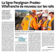La ligne ferroviaire perpignan villefranche de conflent reouvre apres les travaux l independant 15 avril 2022