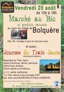 Affiche marche au bio tj bolquere 20 08 2021