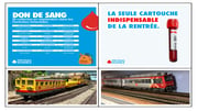 Photos assemblees don de sang po septembre 2026 avec z2 lr piko et train jaune miniature tortes